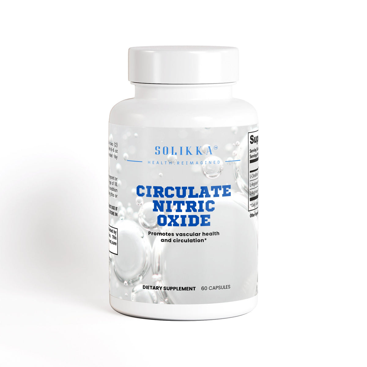 solikka Circulate Nitric Oxide 60 Capsules
