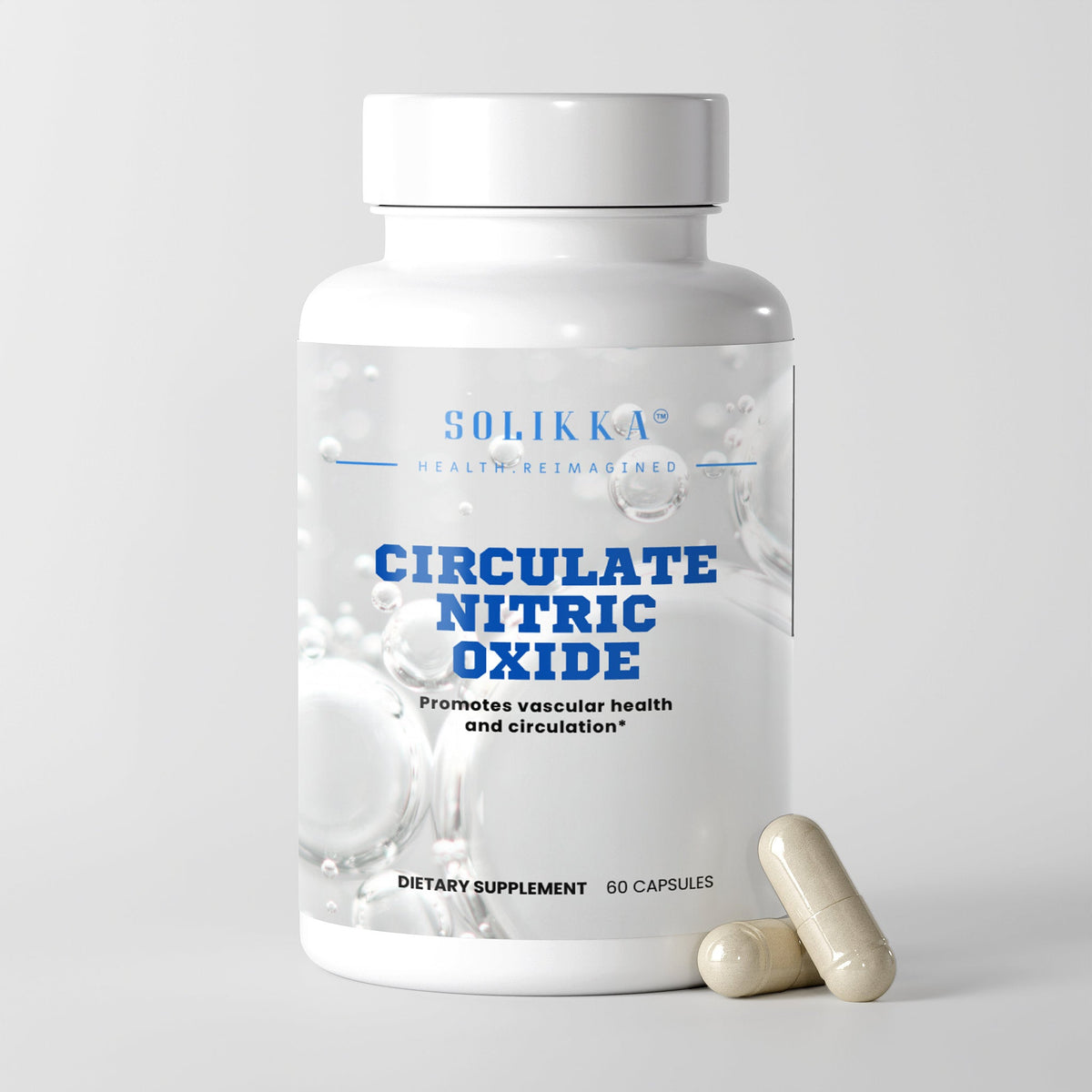 solikka Circulate Nitric Oxide 60 Capsules