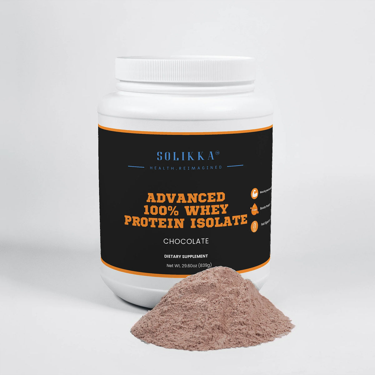 Pure 3-Whey Protein Isolate-Chocolate