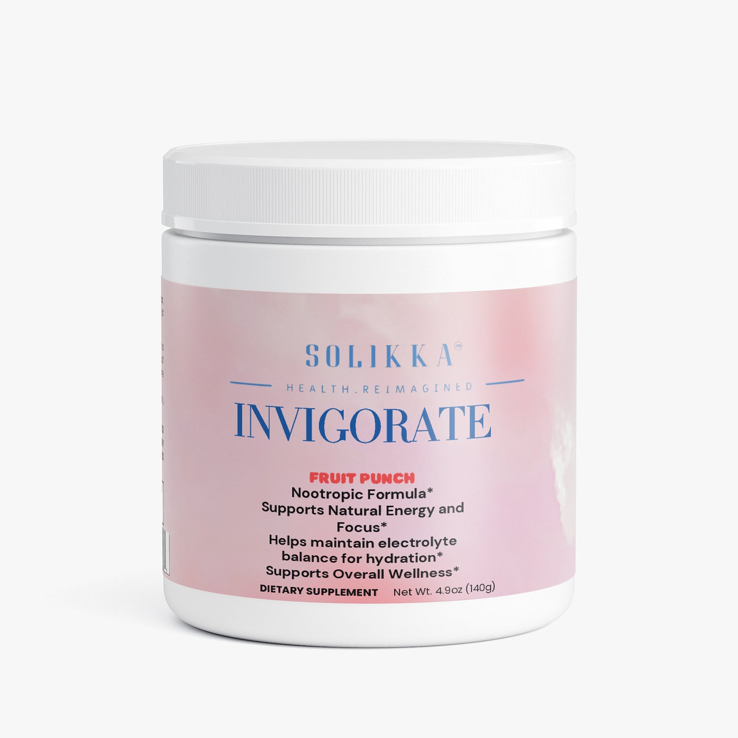Invigorate Natural Energy+Electrolytes (Fruit Punch)
