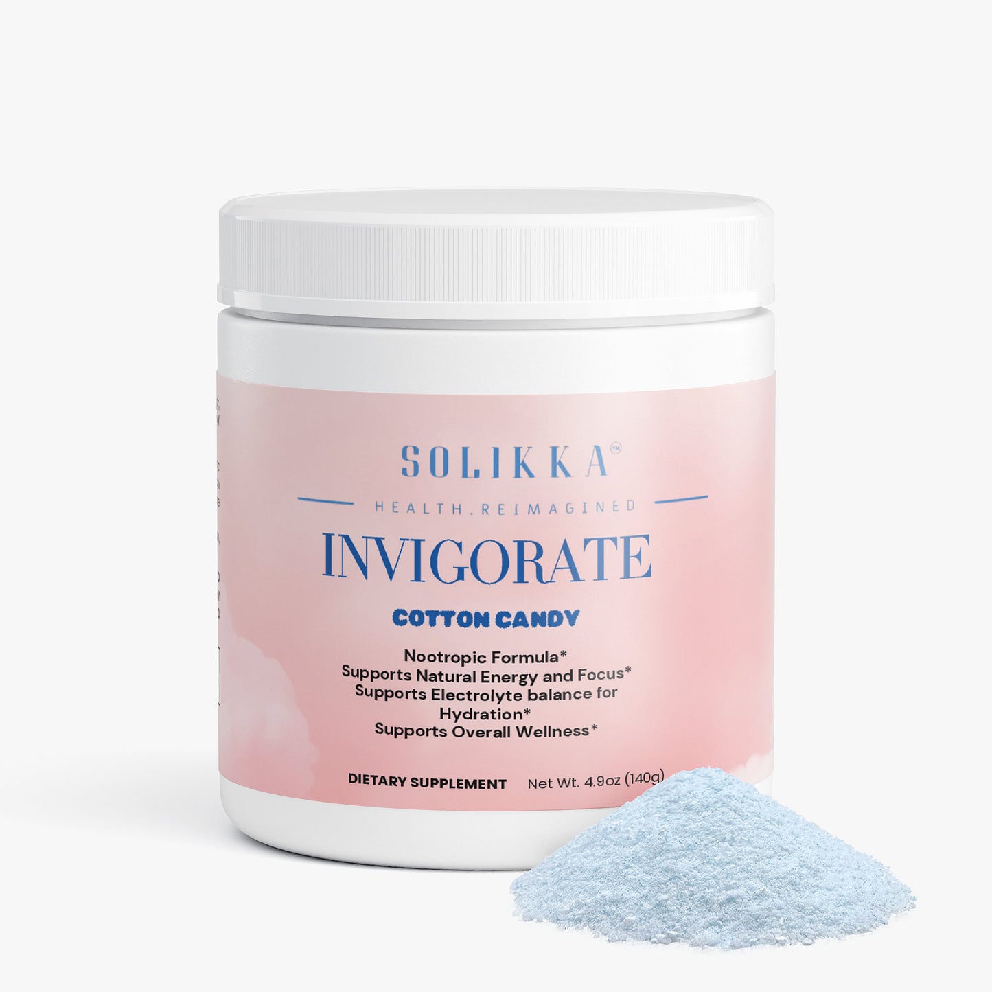 Invigorate Natural Energy/Hydration (Cotton Candy)