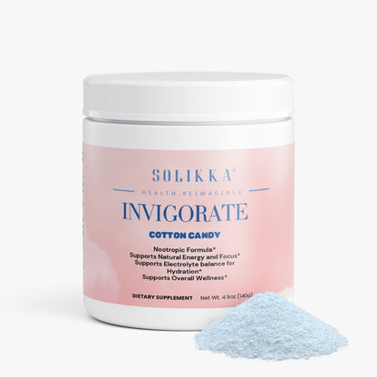 Invigorate Natural Energy/Hydration (Cotton Candy)