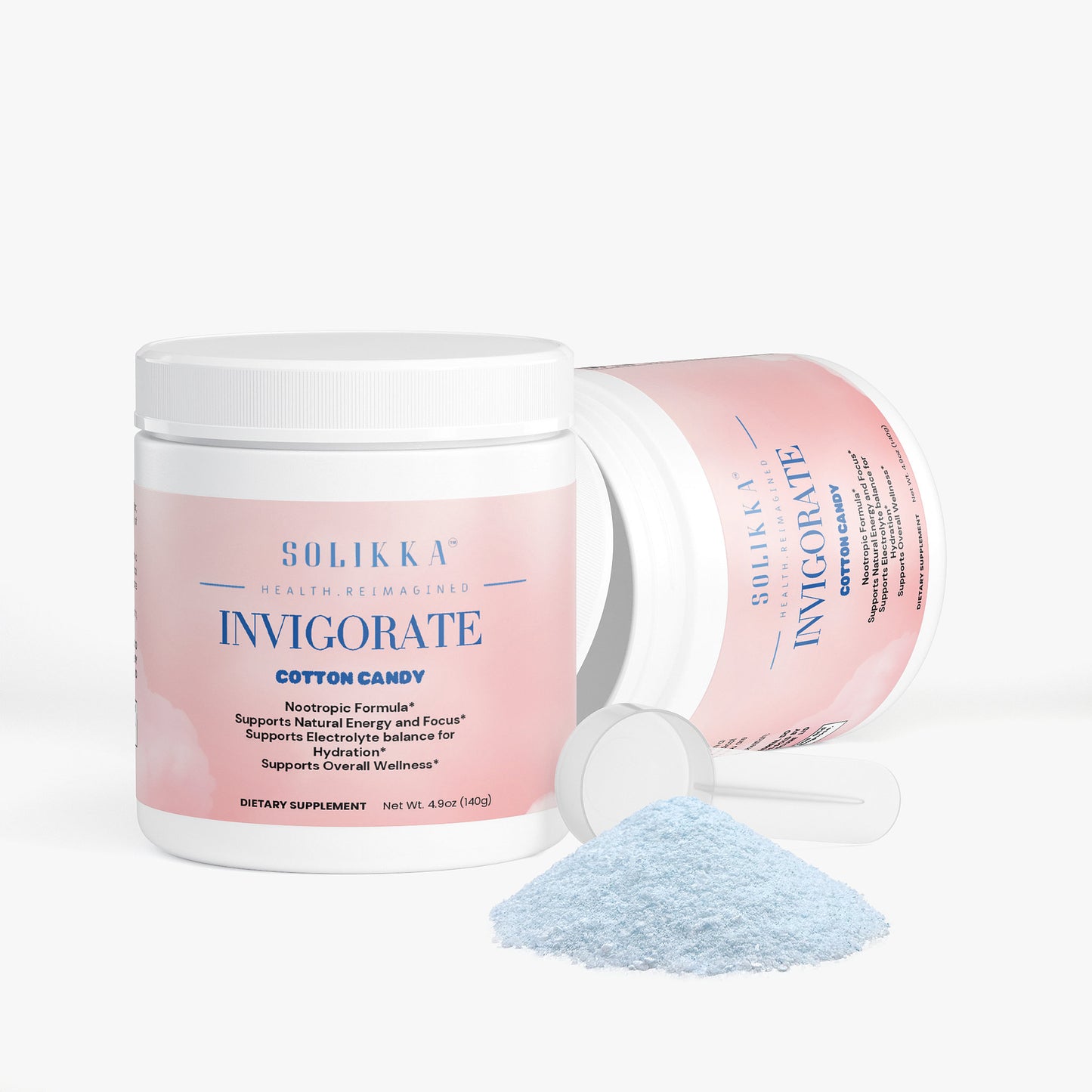 Invigorate Natural Energy/Hydration (Cotton Candy)