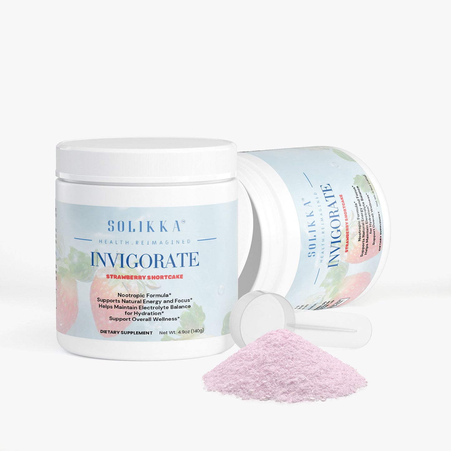Invigorate Natural Energy/Hydration (Strawberry Shortcake)