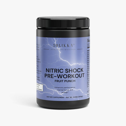 Nitric Shock Pre-Workout Powder (Fruit Punch)