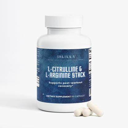 solikka L-Citrulline & L-Arginine Stack 60 Ct