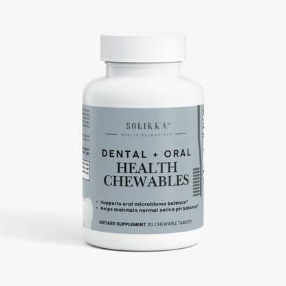 solikka Dental & Oral Health Chewable Tablets 30 Ct