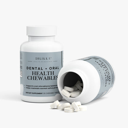 Solikka Dental & Oral Health Chewable Tablets 30 Ct