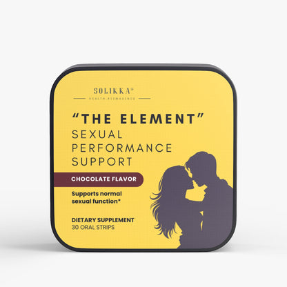 solikka Enhanced Libido Support Chocolate Flavor 30 Oral Strips