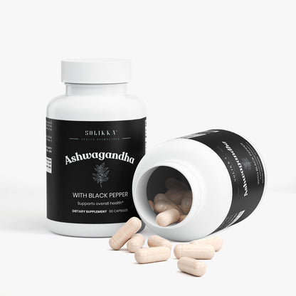 Solikka Ashwagandha with Black Pepper 60 Ct