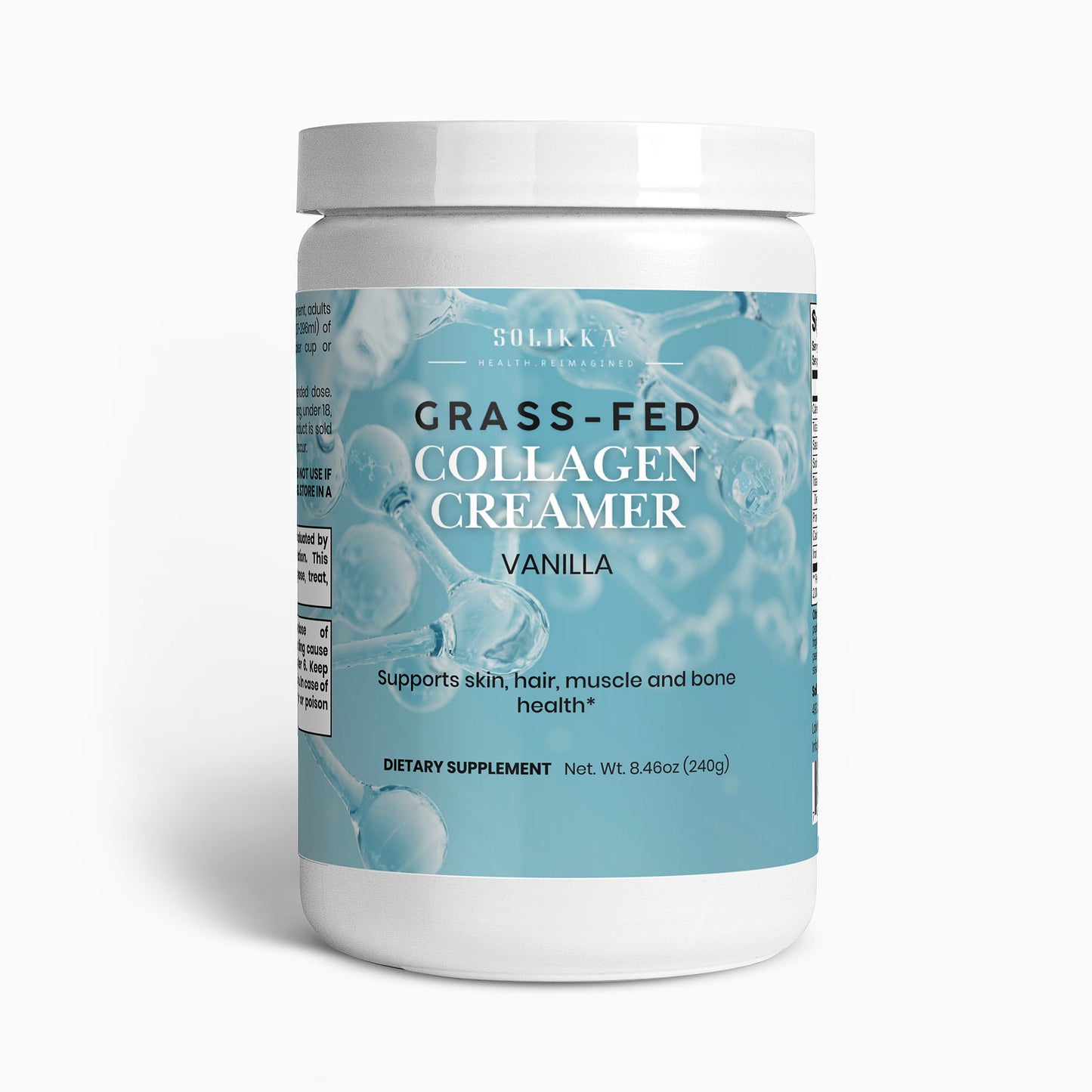 Grass-Fed Collagen Creamer (Vanilla) 8.46 oz