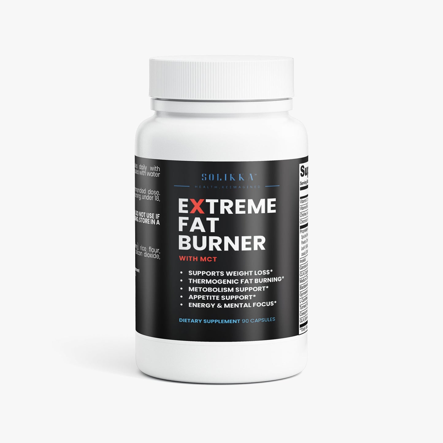 Extreme Fat Burner with MCT 88 Ct