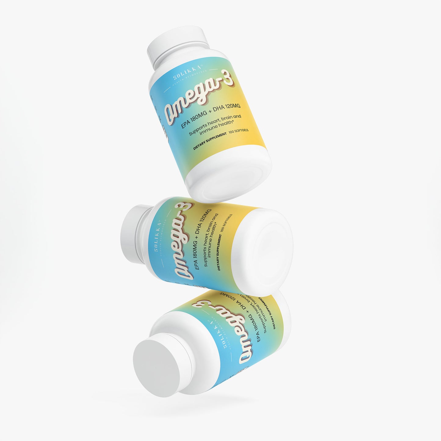 Omega-3 EPA 180mg + DHA 120mg - 100 Ct