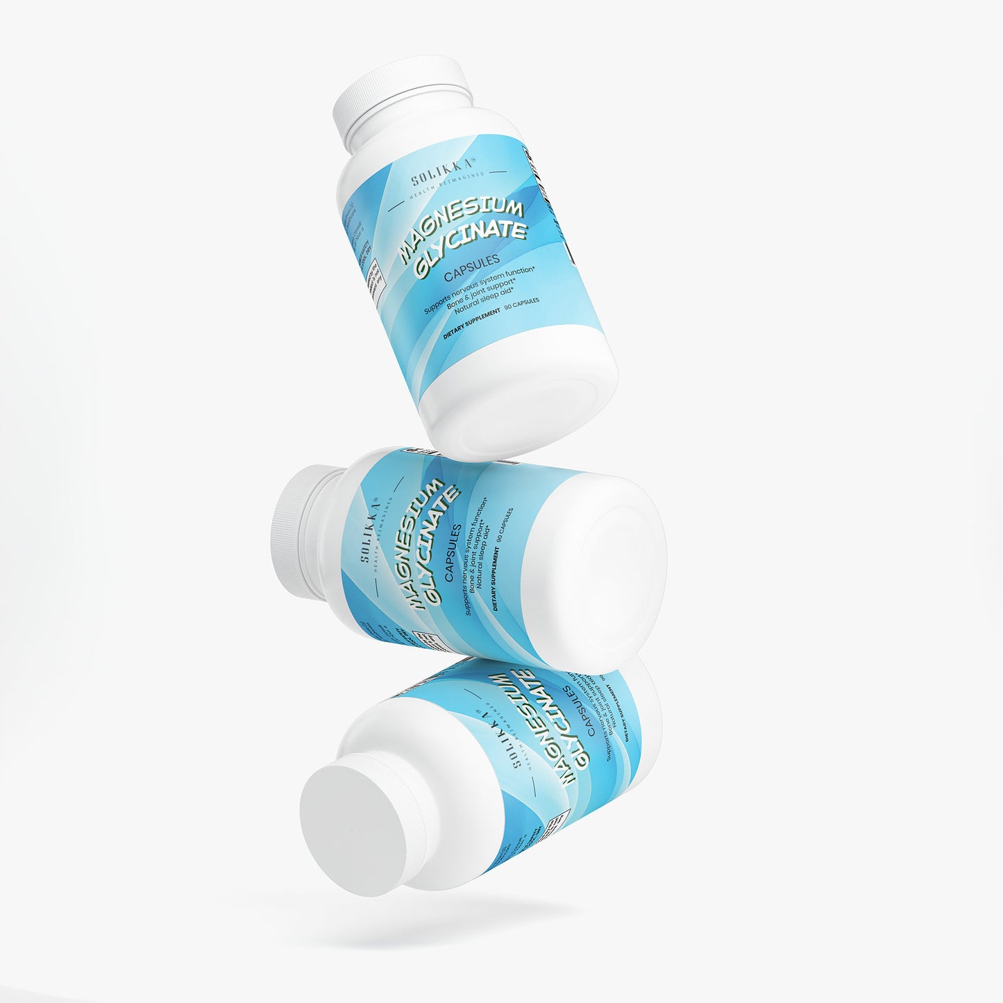 Solikka Magnesium Glycinate Capsules 90 Ct