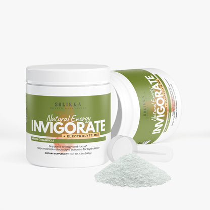 Invigorate Natural Energy + Elecrtolyte Mix Melon Creamsicle 4.9 Oz