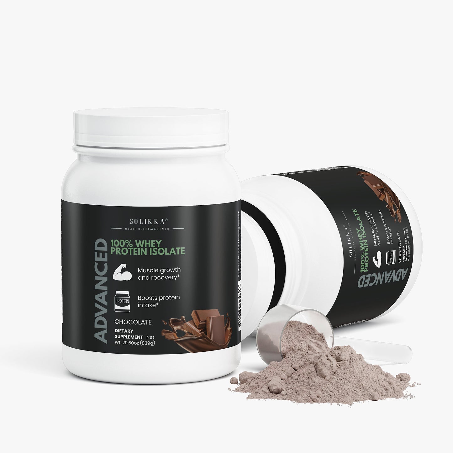 Advanced 100% Whey Protein Isolate (Chocolate) 29.6 Oz