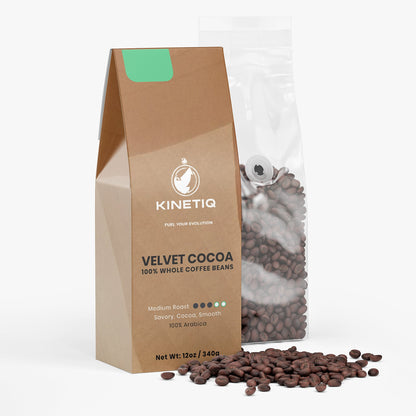 solikka Velvet Cocoa Coffee (Medium Roast) 12 Oz