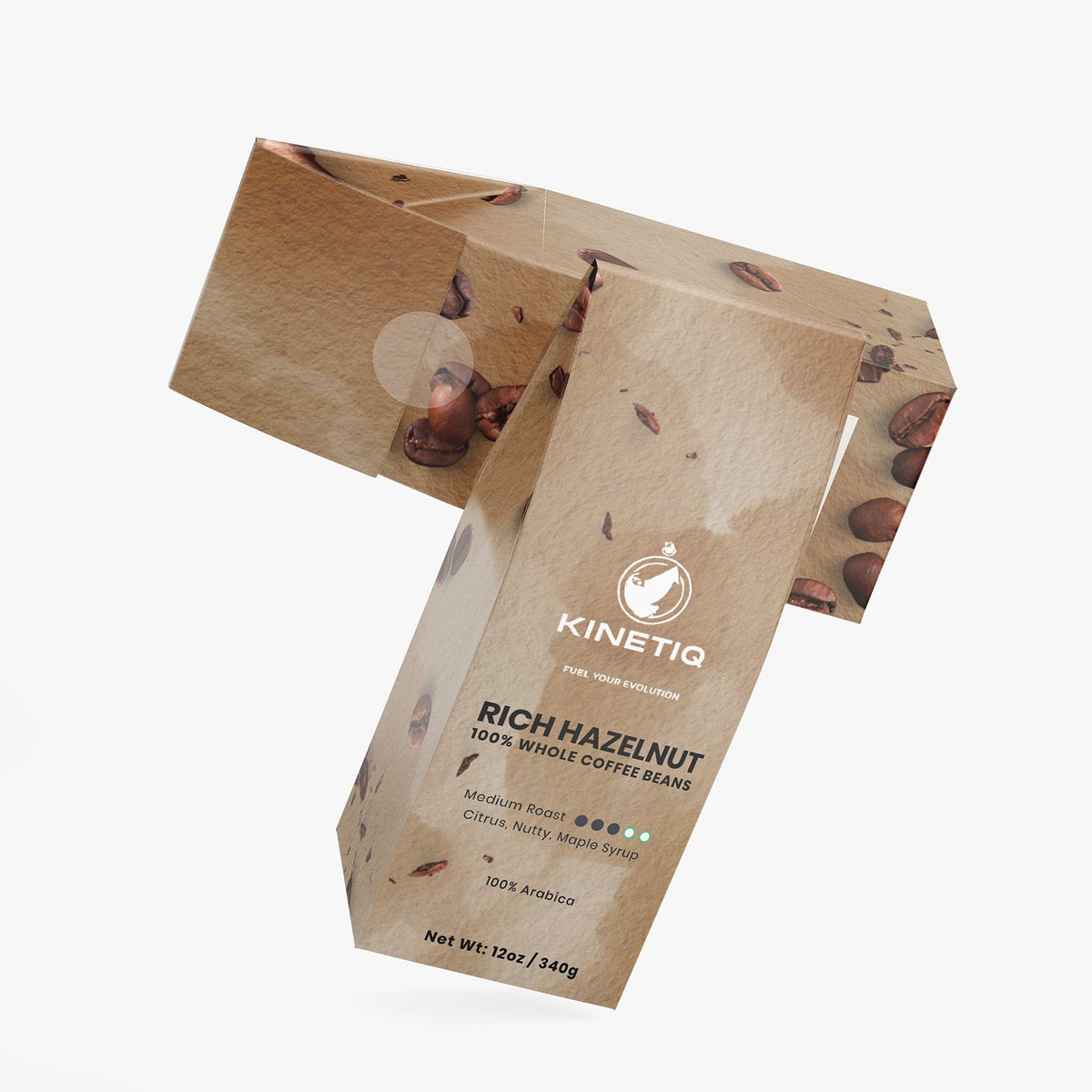 solikka Rich Hazelnut Coffee (Medium Roast) 12 Oz