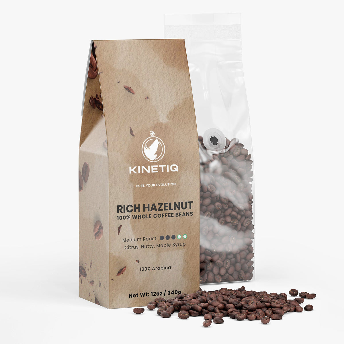 solikka Rich Hazelnut Coffee (Medium Roast) 12 Oz