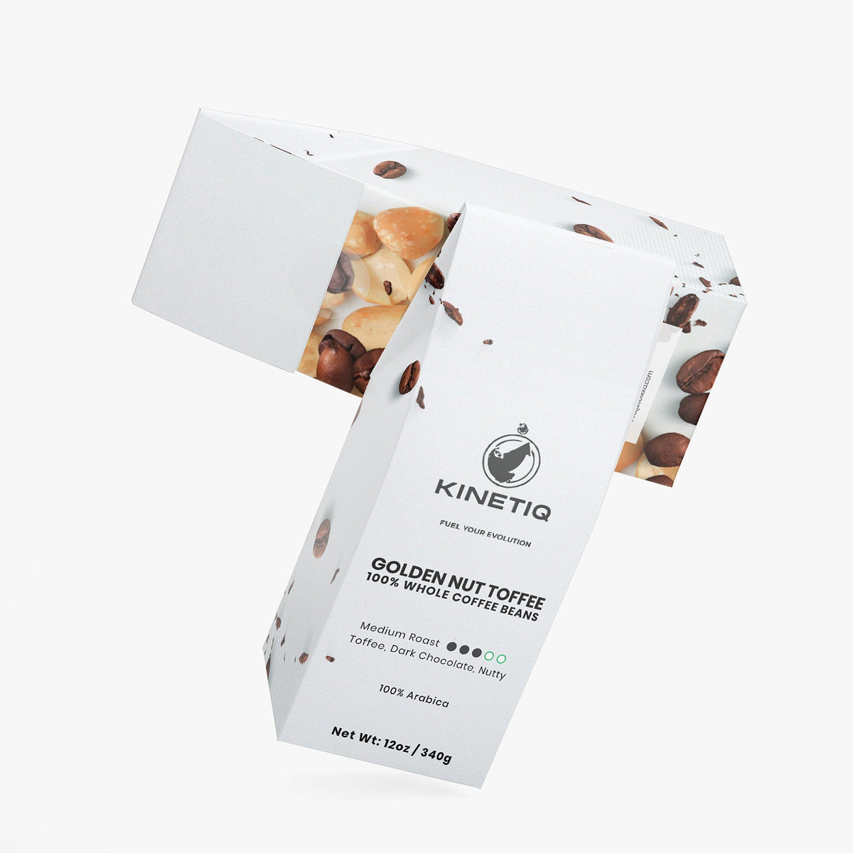 solikka Golden Nut Toffee Coffee (Medium Roast) 12 Oz