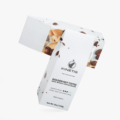 Golden Nut Toffee Coffee (Medium Roast) 12 Oz