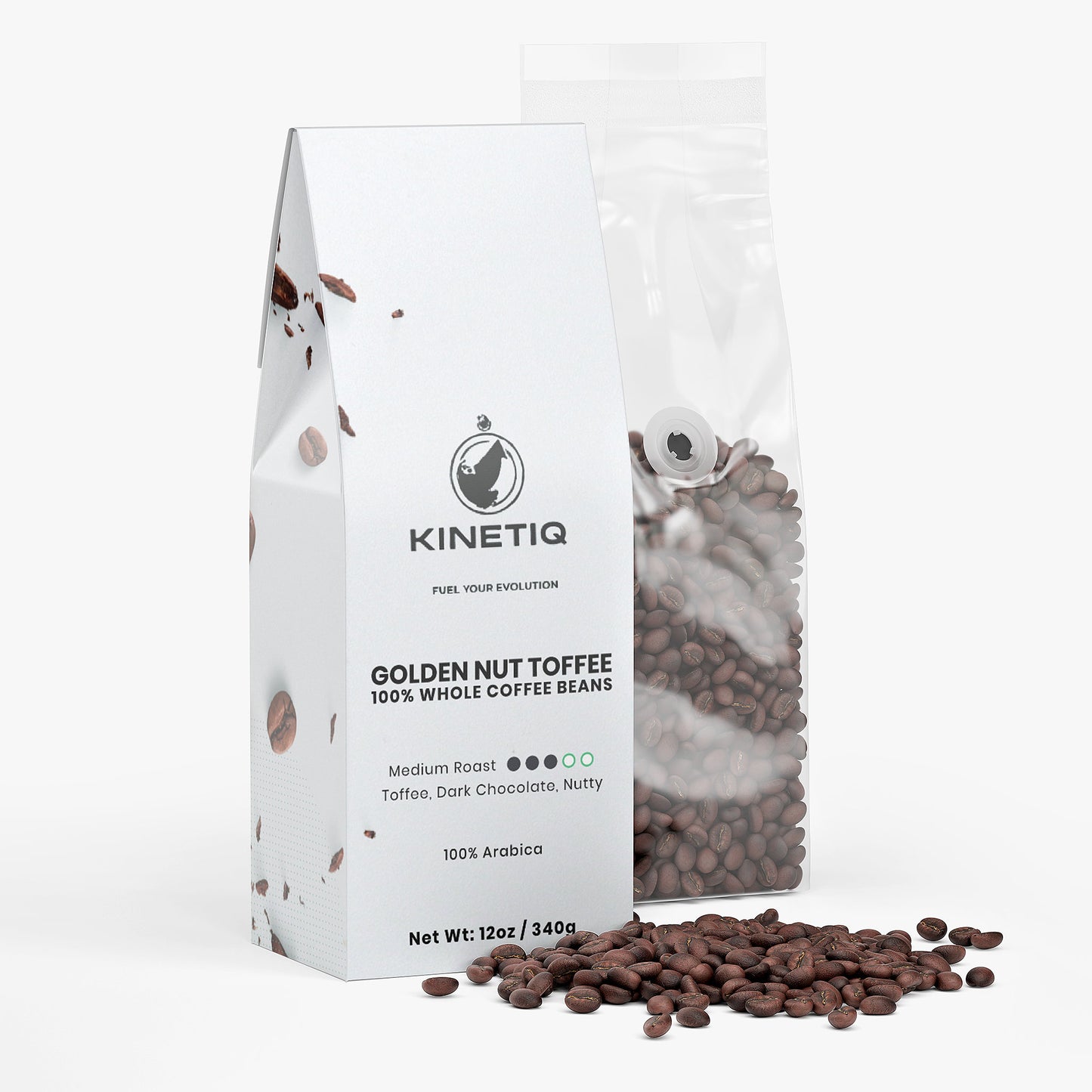 Golden Nut Toffee Coffee (Medium Roast) 12 Oz