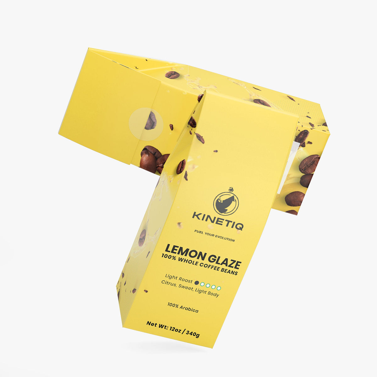 solikka Lemon Glaze Coffee (Light Roast) 12 Oz