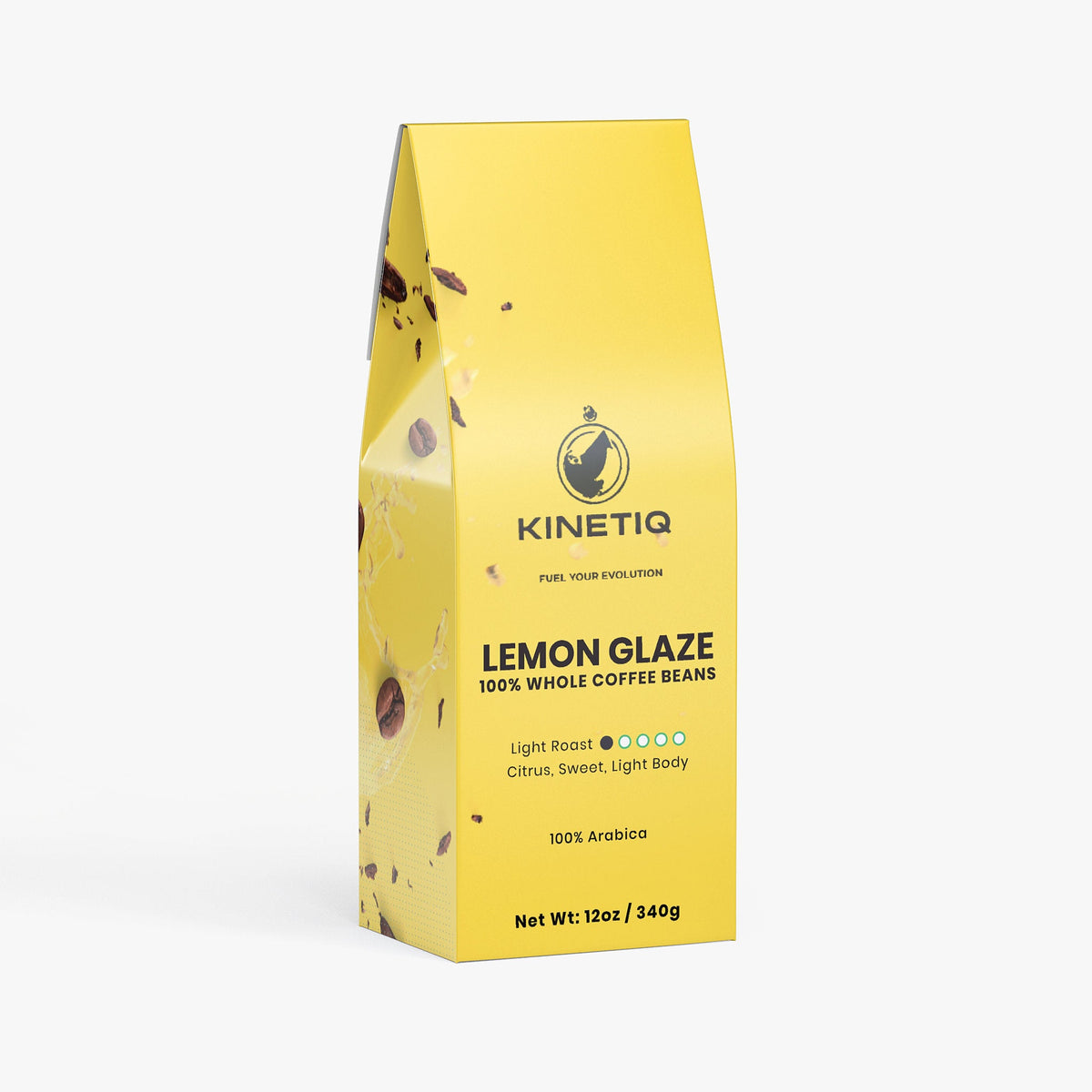 solikka Lemon Glaze Coffee (Light Roast) 12 Oz