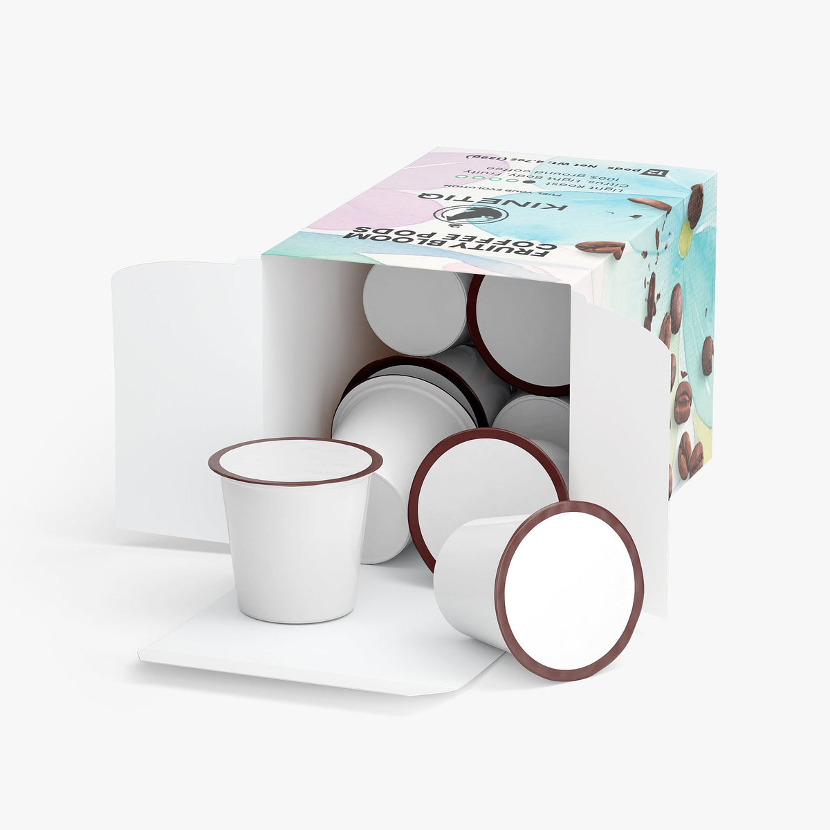 solikka Fruity Bloom Coffee Pods (Light Roast) 12 Pods 4.7 Oz
