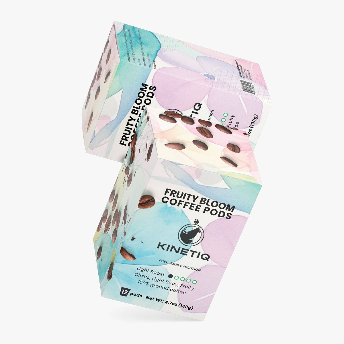 solikka Fruity Bloom Coffee Pods (Light Roast) 12 Pods 4.7 Oz