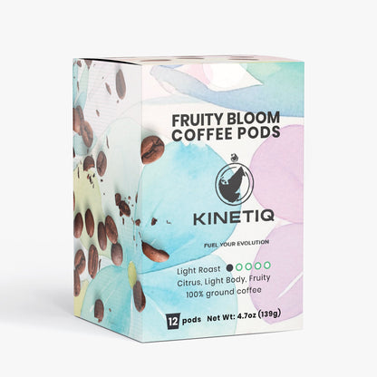 solikka Fruity Bloom Coffee Pods (Light Roast) 12 Pods 4.7 Oz