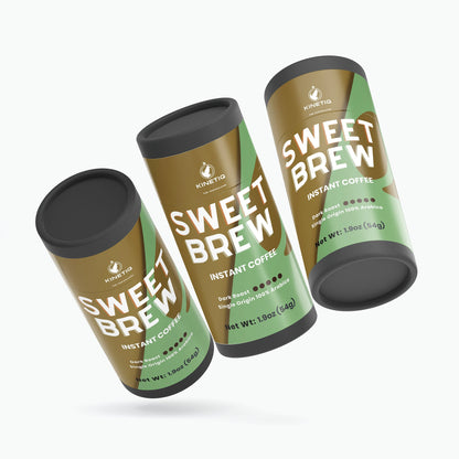 solikka Sweet Brew Instant Coffee (Dark Roast) 1.9 Oz