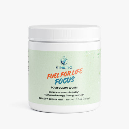 Focus Electrolyte & Brain Support Mix (Sour Gummie Worm) 5.3 Oz