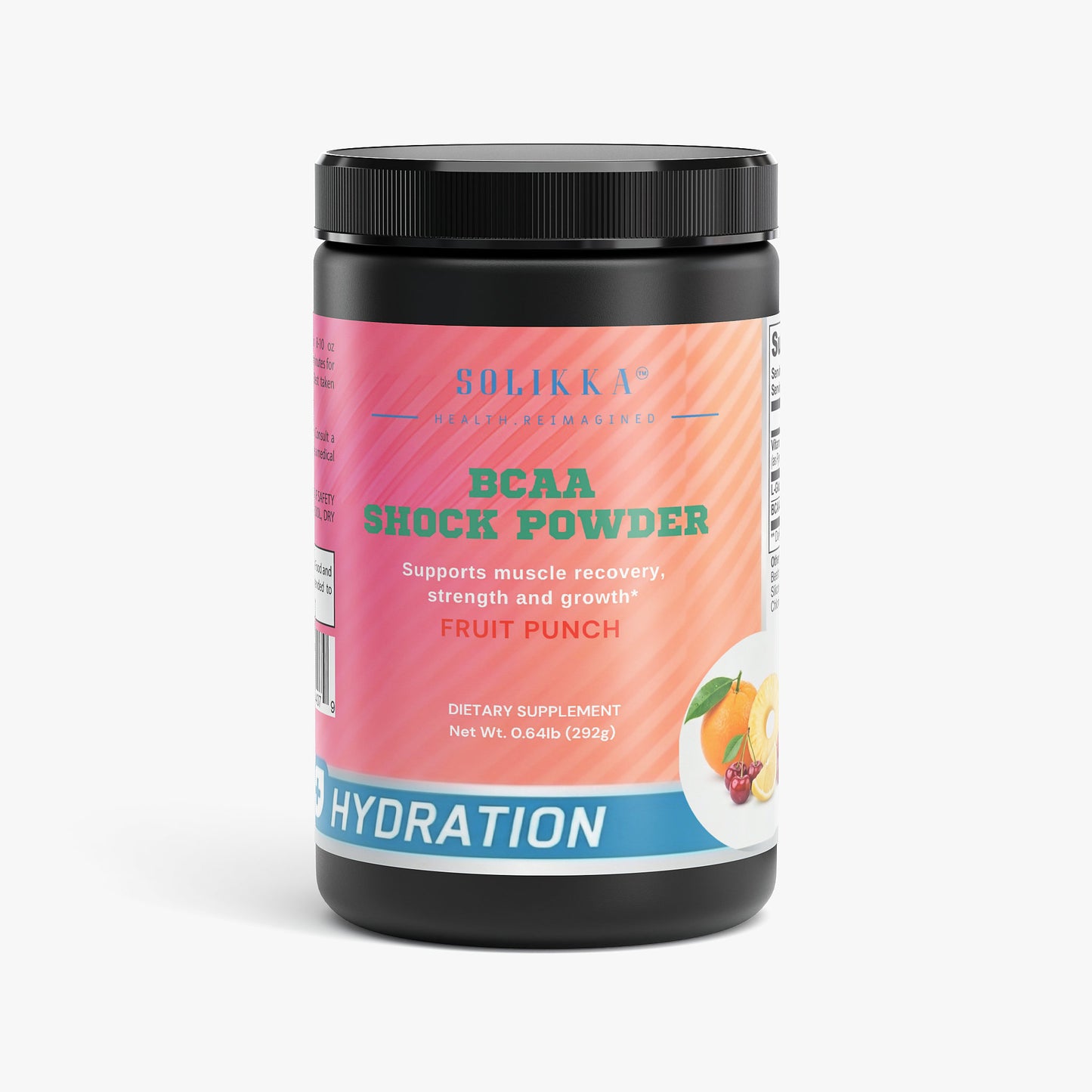 BCAA Shock Powder (Fruit Punch) 11 Oz