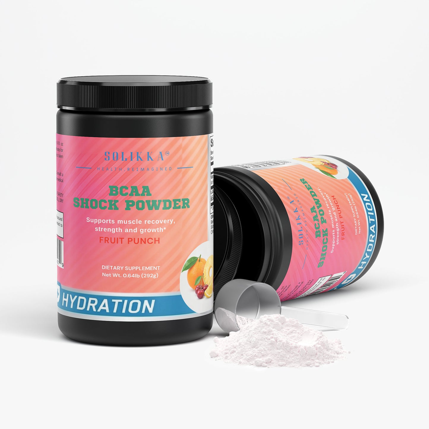 BCAA Shock Powder (Fruit Punch) 11 Oz