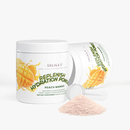 Replenish Electrolyte Mix Peach Mango 5.7 Oz