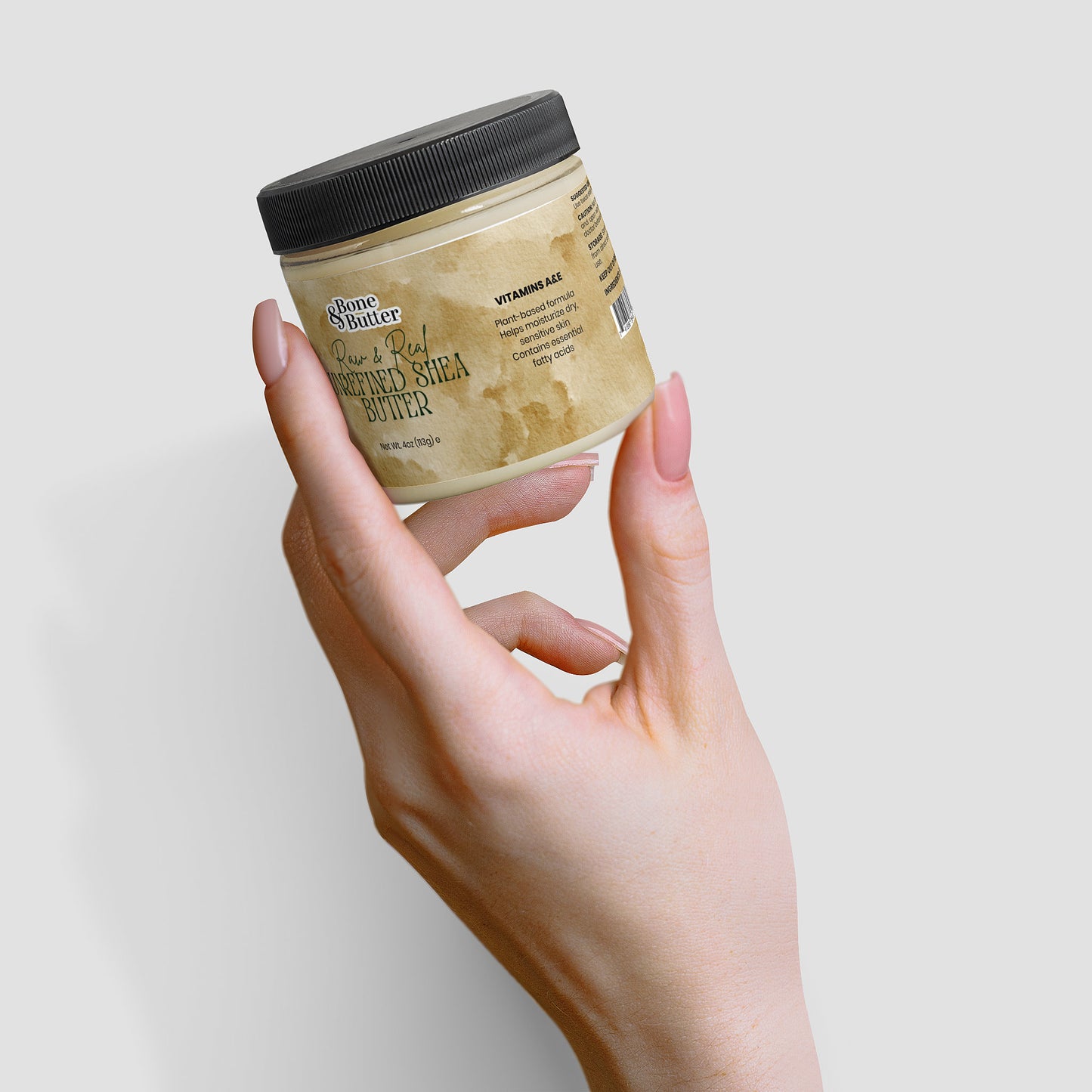 Bone & Butter Raw Shea Butter 4 Oz