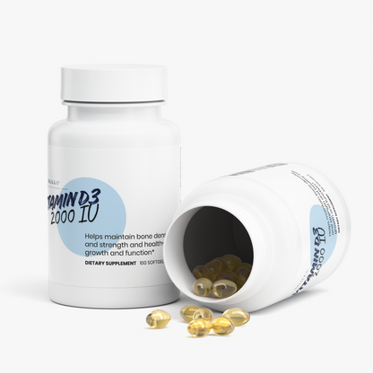 Vitamin D3 2,000 IU 100 Soft gels