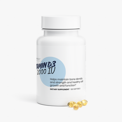 solikka Vitamin D3 2,000 IU 100 Soft gels