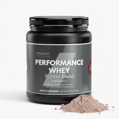 solikka Performance Whey Protein Blend (Chocolate) 18.55 Oz