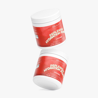 Solikka Replenish Electrolyte Mix Lychee 5.7 Oz