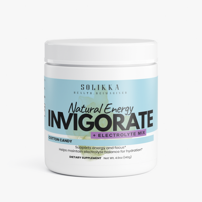 Invigorate w/Natural Energy+Electrolytes (Cotton Candy)