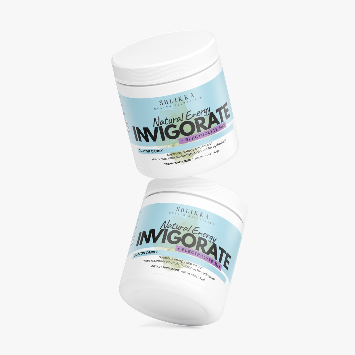 Invigorate w/Natural Energy+Electrolytes (Cotton Candy)