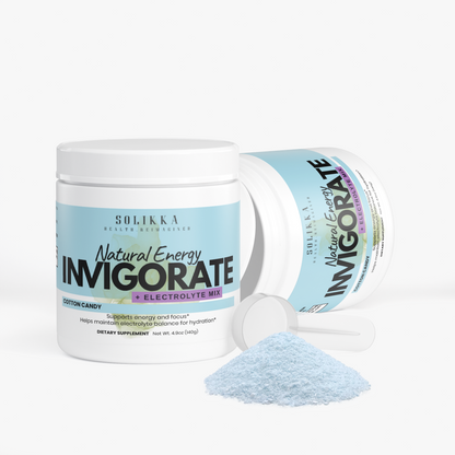 Invigorate w/Natural Energy+Electrolytes (Cotton Candy)