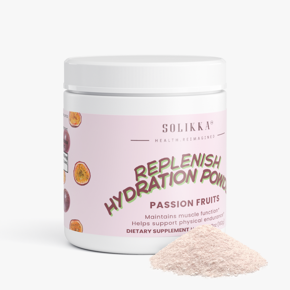 Replenish Electrolyte Mix Passion Fruit 5.7 Oz