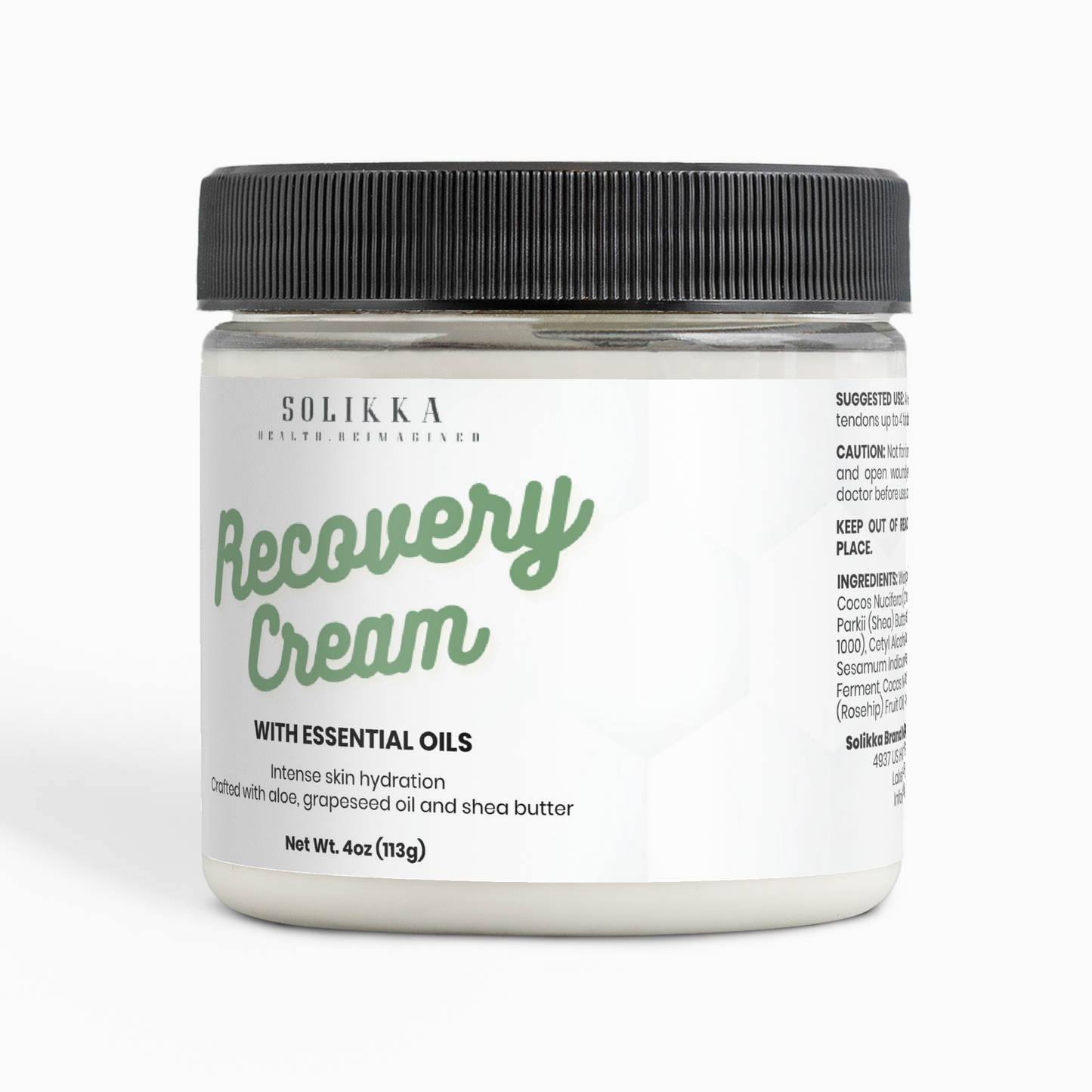 Recovery Cream 4 oz
