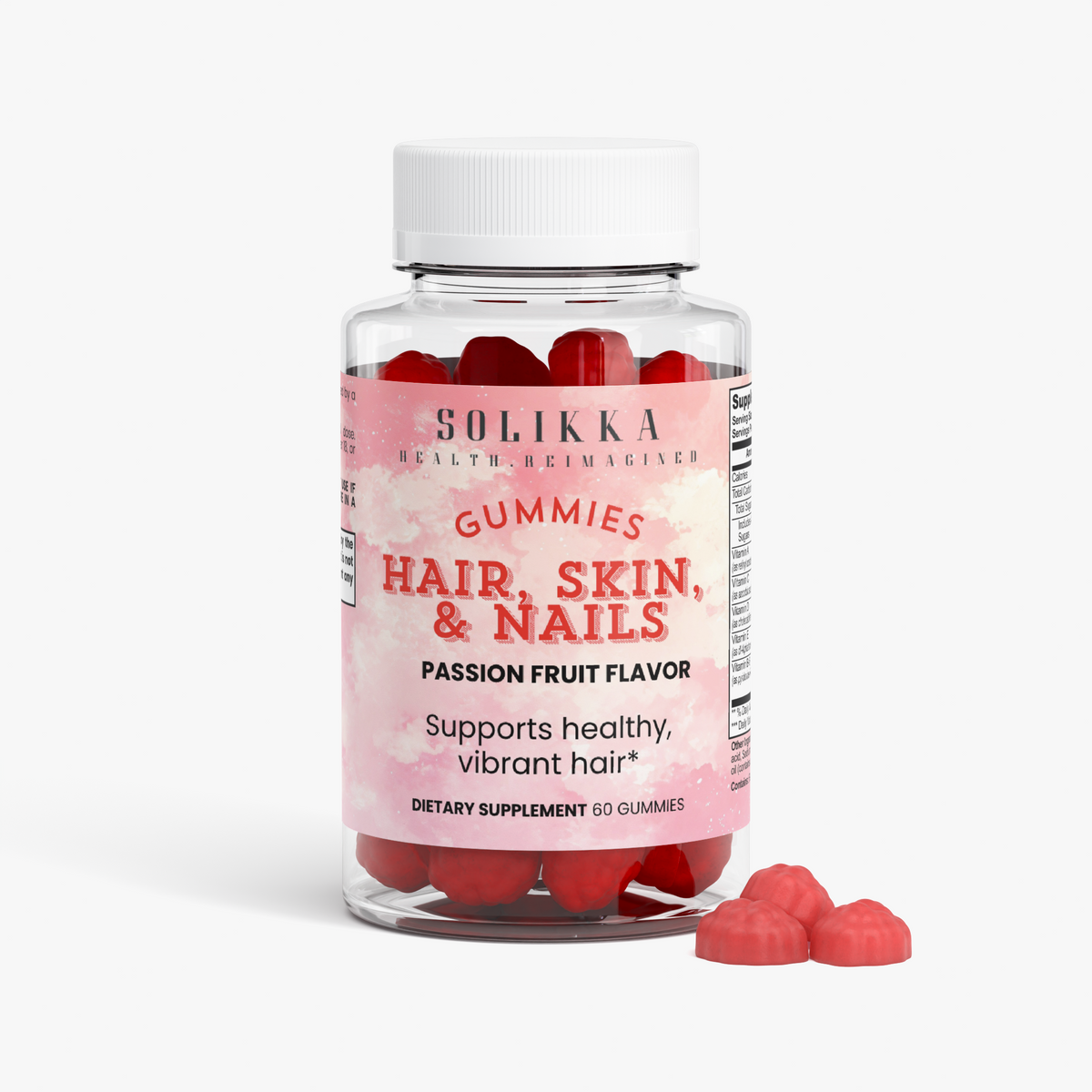 solikka Hair, Skin & Nails - 60 Gummies