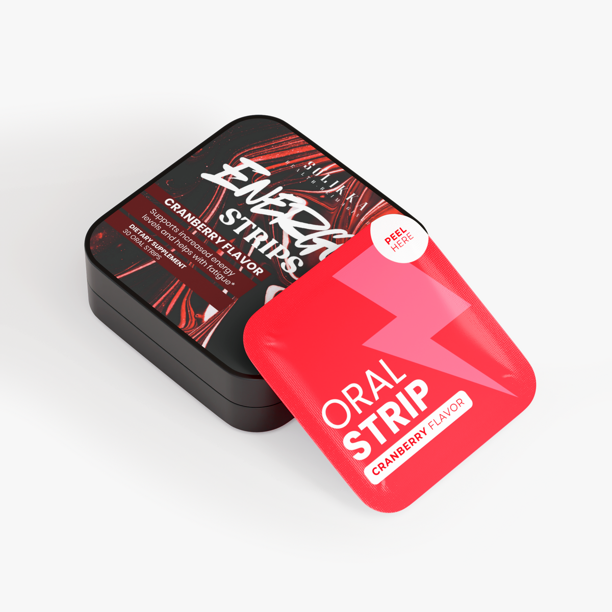 Solikka Burst Energy - 30 Oral Strips