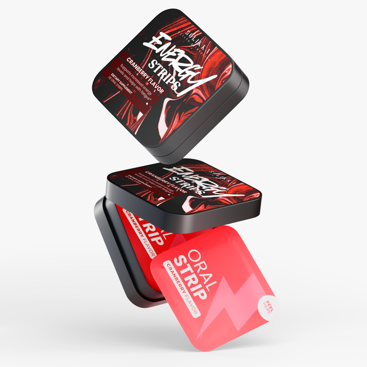 Solikka Burst Energy - 30 Oral Strips
