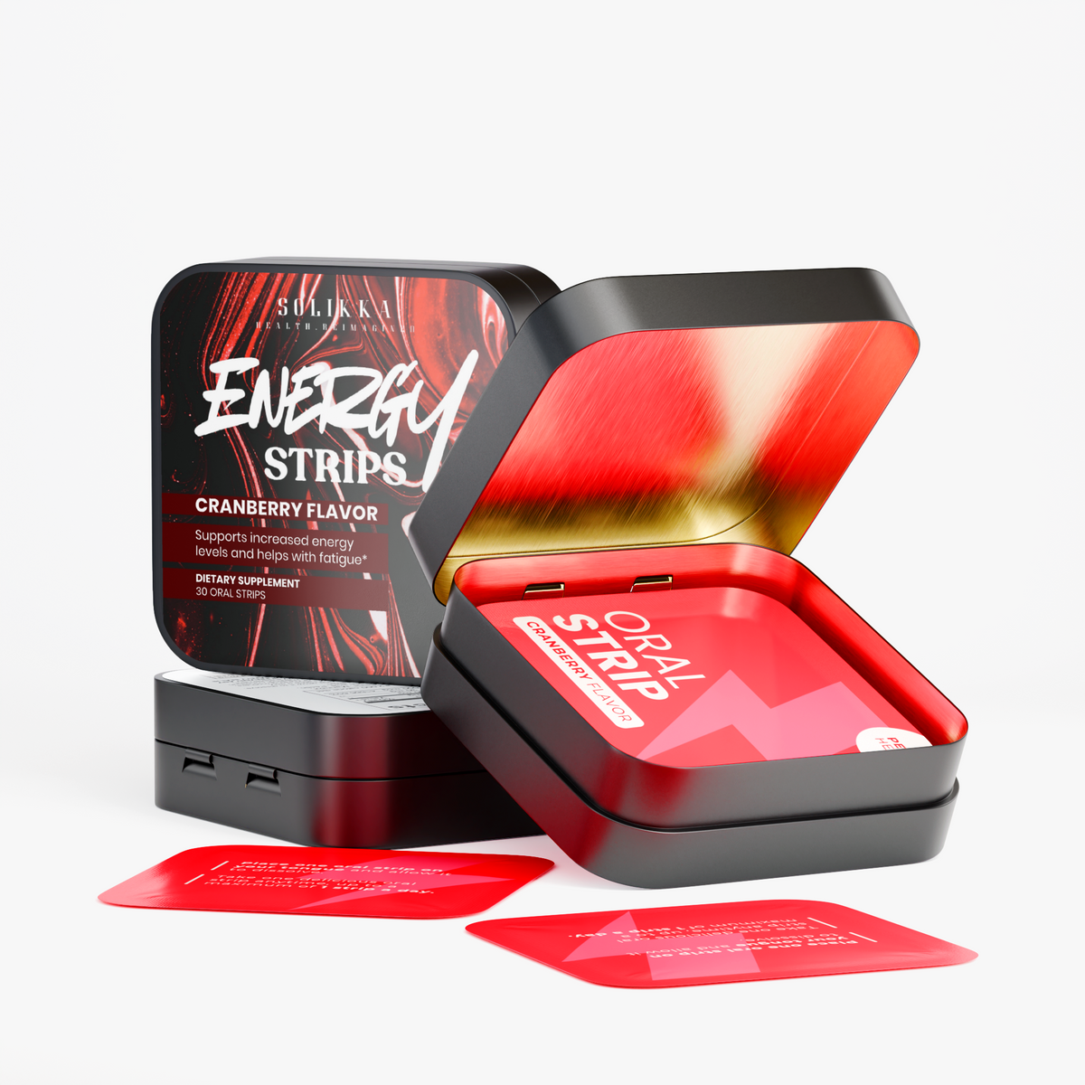 Solikka Burst Energy - 30 Oral Strips